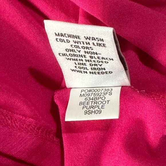 Fever Medium Mini Blouson Dress Scoop Neck Sleeveless Stretch Drawstring Waist - Picture 6 of 7